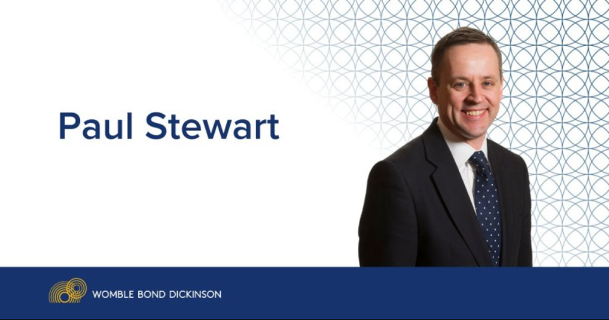 Womble Bond Dickinson Elects New UK Managing Partner Womble Bond