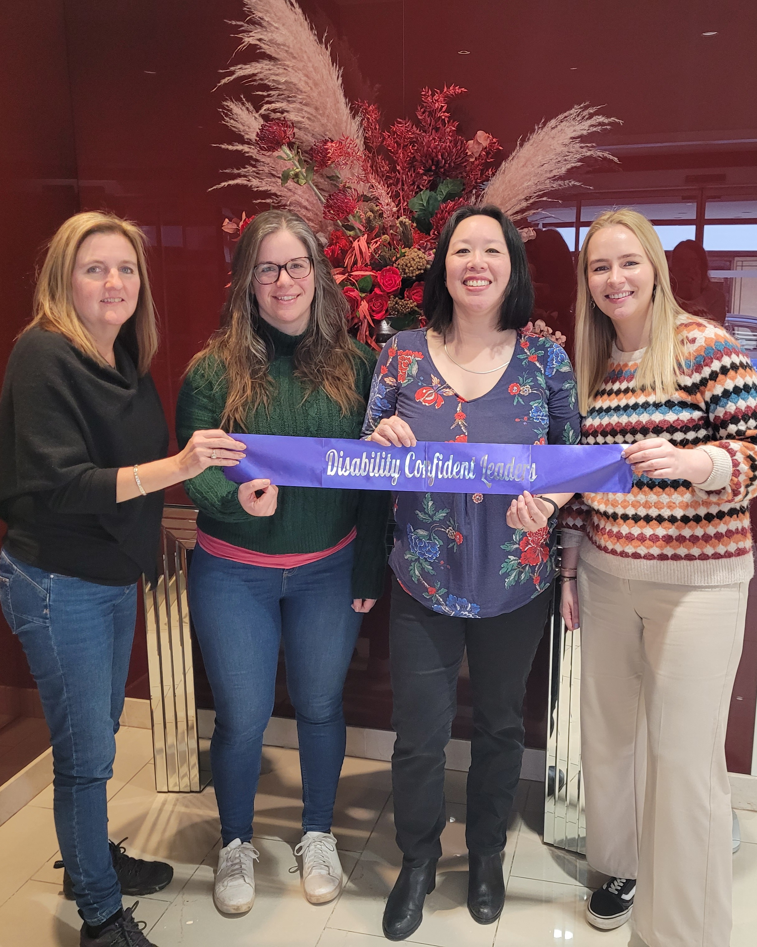 Womble Bond Dickinson's Claire Best, Emily Cox, Michelle Essen and Charlotte Hall. (from left to right)