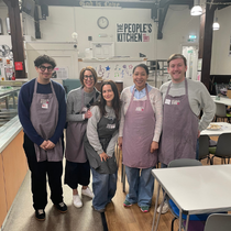 Volunteering at the People's Kitchen