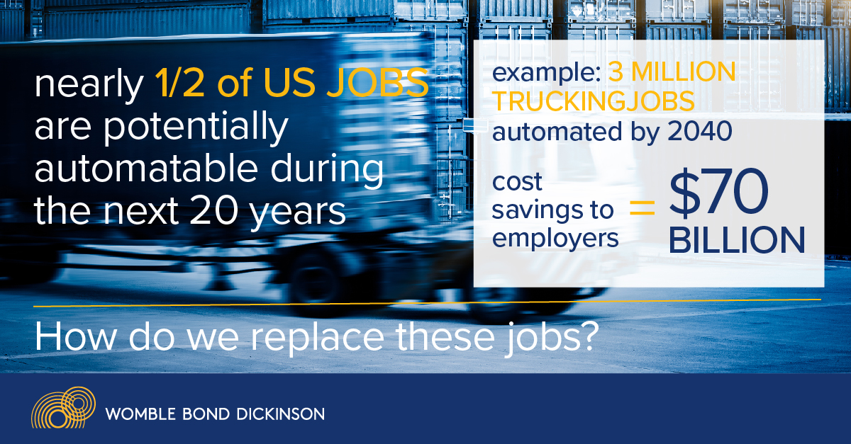 How Do We Replace Automated Jobs?