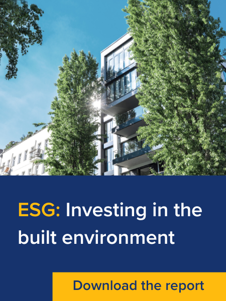 ESG: Investing in the built environment