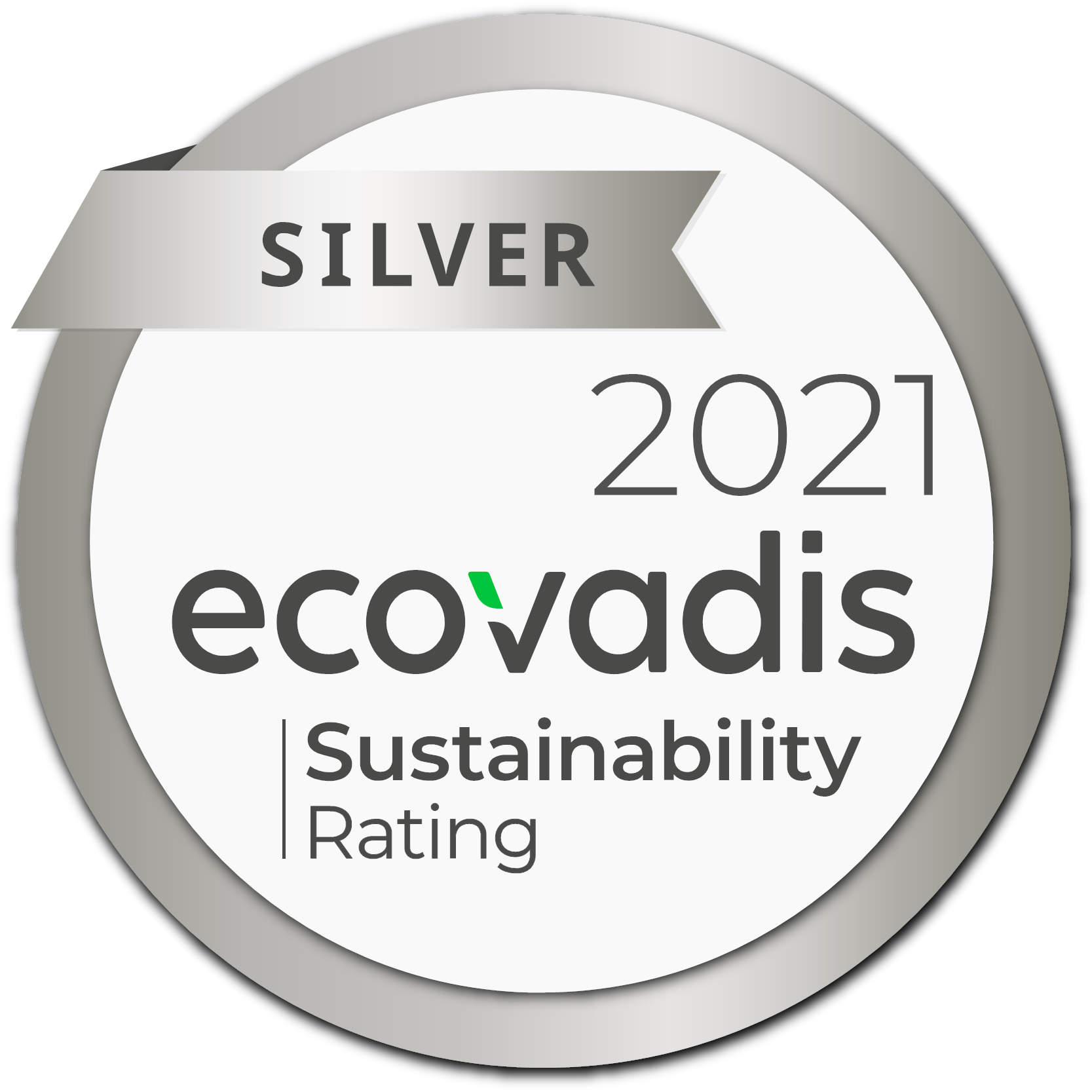 Ecovadis silver logo