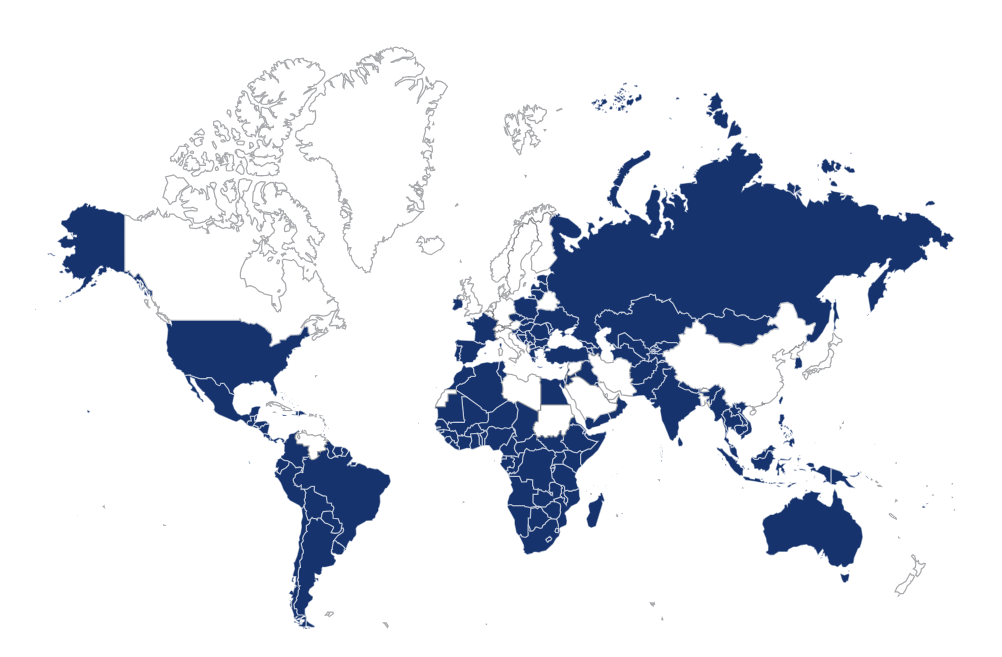 International Project Finance Map