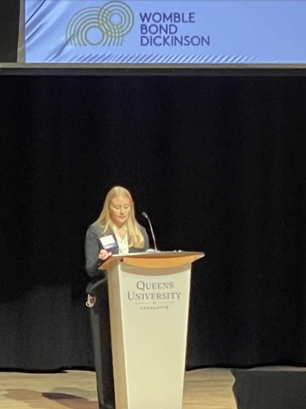 Sydney Smith speaks at the Estate Planning and Wealth Management Forum