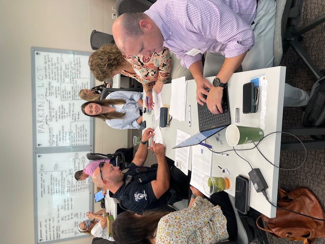 Attorney Jake Rifkin provides legal services to a Charlotte-Mecklenburg police officer.