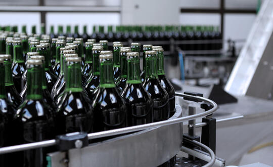 Beverage manufacturing plant