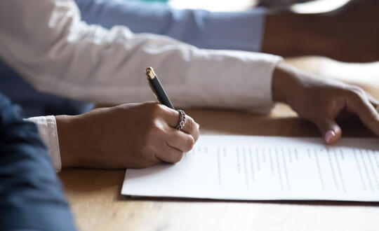 Contract Signing - Shutterstock 1368068255