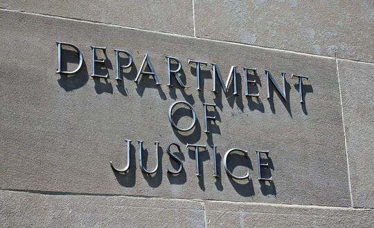 Department of Justice - Shutterstock 145404793