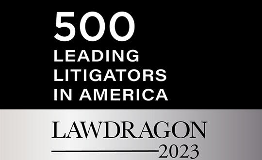 500 Leading Litigations in America - Lawdragon 2023