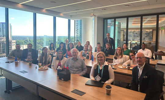 Womble Bond Dickinson's team meets together for INTA 2024.