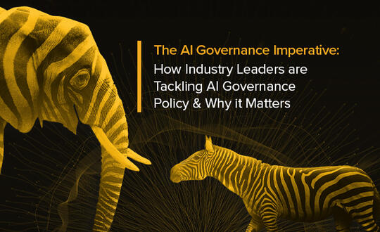 The AI Governance Imperative: How Industry Leaders are Tackling AI Governance Policy & Why it Matters