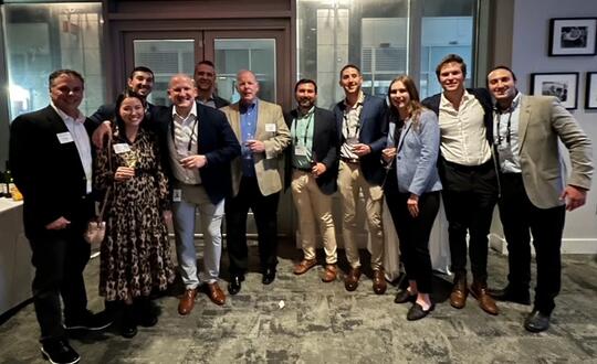 Jake Rifkin, Patrick Strubbe & Charlotte Team Host Networking Event for Corporate Clients