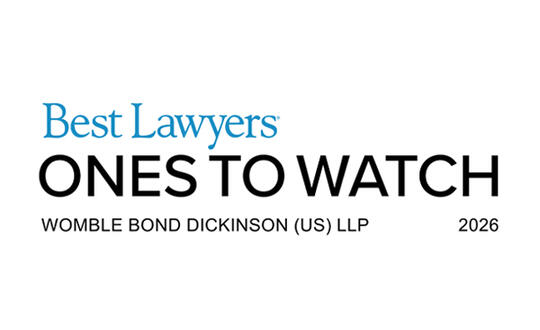 Womble Bond Dickinson recognized in 2026 edition of Best Lawyers: Ones to Watch in America.