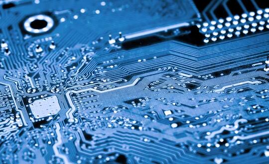 Detail of computer board.