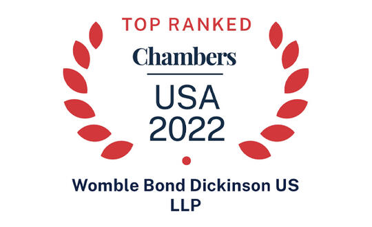 Chambers USA Guide 2022 Recognizes 60 Womble Bond Dickinson Attorneys, 22 Practice Areas