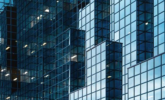 Office buildings.