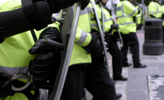 What action can employers take in response to incidents of public disorder?