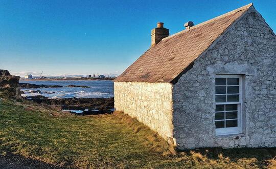 Holiday cottage near the sea. 