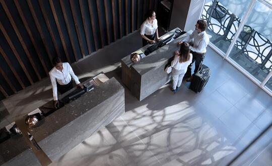 Hospitality industry. 