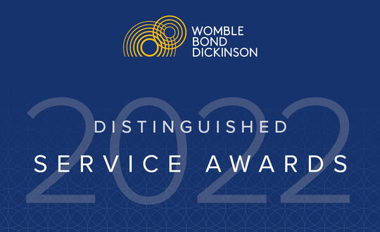 Womble Bond Dickinson 2022 Distinguished Service Awards