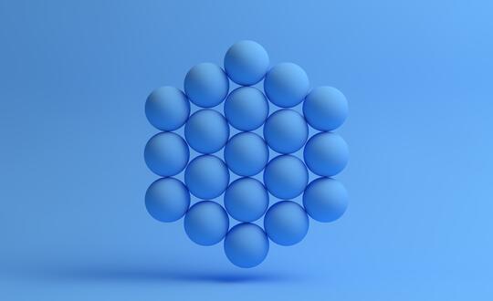 Bubbled hexagon