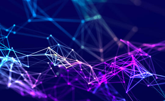 Purple coloured ripples